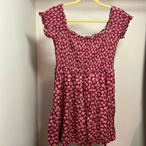 off the shoulder sundress